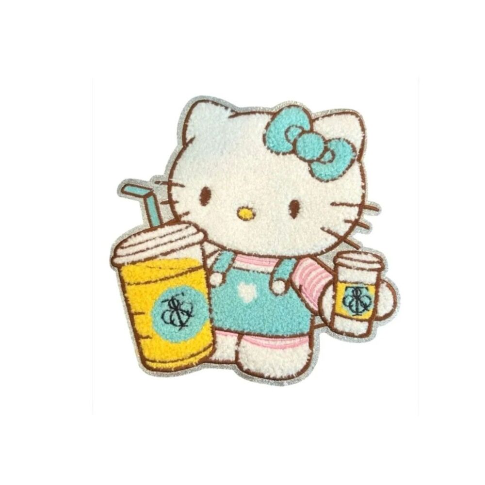 Hello Kitty Large Iron-on Patch - NEW